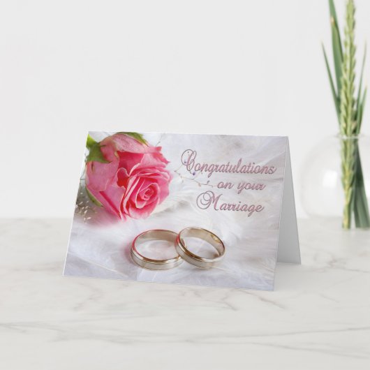 結婚おめでとう カード (正面)