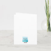 結婚おめでとう カード (裏面)