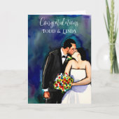 結婚おめでとう カード (正面)