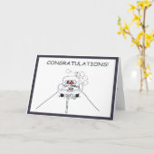 結婚おめでとう カード (黄色い花)