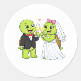 結婚おめでとう ラウンドシール