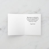 結婚おめでとう - 太陽と月 カード (内部)