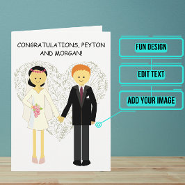 結婚おめでとう　素敵ですね カード