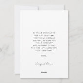 結婚おめでとう　結婚式写真カード シーズンカード (裏面)