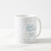 結婚おめでとう 60周年記念 ハート コーヒーマグカップ (正面右)