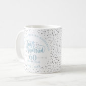 結婚おめでとう 60周年記念 ハート コーヒーマグカップ (正面左)