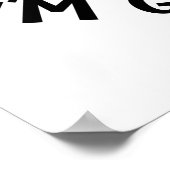 結婚おもしろいす保るのは落ち着かない ポスター (角)