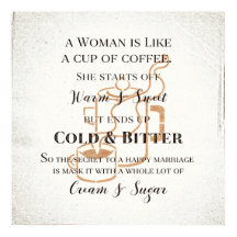 結婚おもしろいのようなコーヒーレトログランジタイポグラフィ