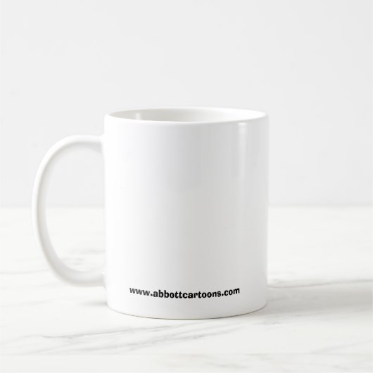 結婚おもしろいマグギフトのトンネル コーヒーマグカップ (左)