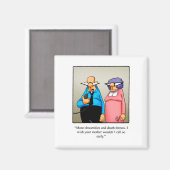 結婚おもしろいユーモア冷凍機磁石 マグネット (正面/裏面)