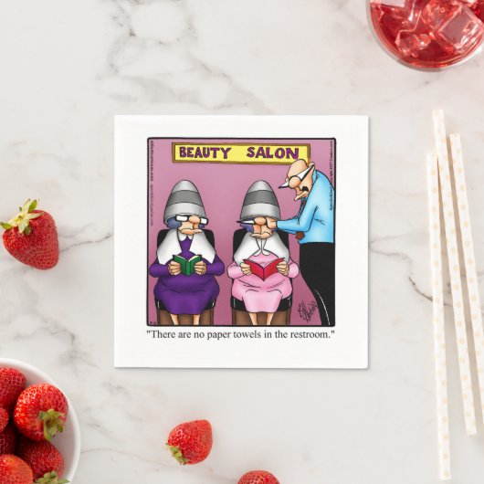 結婚おもしろいユーモア記念日パーティーナプキンス スタンダードカクテルナプキン (インサイチュ)