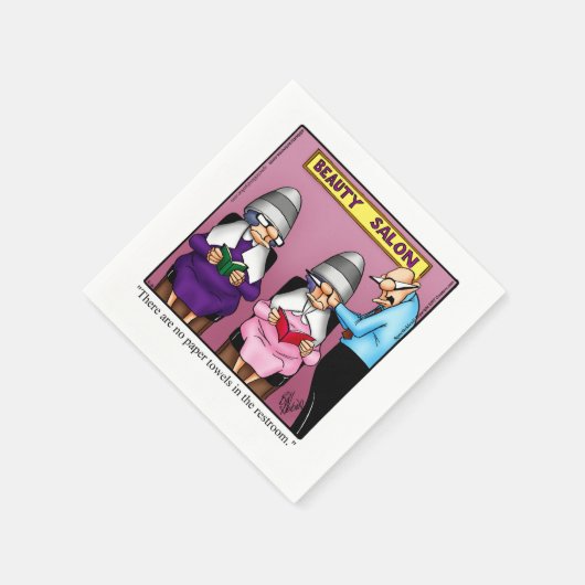 結婚おもしろいユーモア記念日パーティーナプキンス スタンダードカクテルナプキン (角)