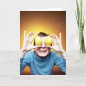 結婚おもしろい引用文 – 愛は盲目 カード (正面)