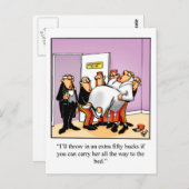 結婚おもしろい用はがき ポストカード (正面/裏面)