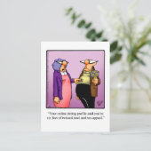 結婚おもしろい用はがき ポストカード (スタンド正面)