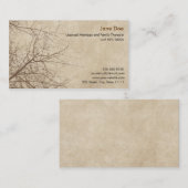 結婚および家族のセラピストの名刺 名刺 (正面/裏面)