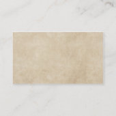 結婚および家族のセラピストの名刺 名刺 (裏面)