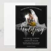 結婚お披露目のお知らせ – クラシック (正面/裏面)