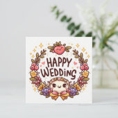 結婚お祝いカード カード (スタンド正面)