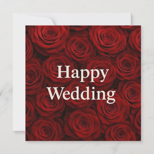 結婚お祝いカード シーズンカード (正面)