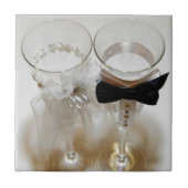 結婚お祝い眼鏡 タイル (正面)