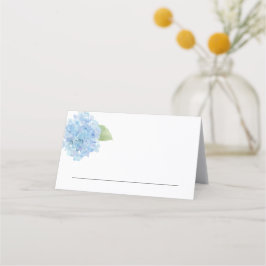 結婚かイベント座席表ブルーアジサイ プレイスカード
