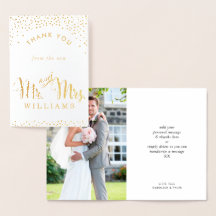 結婚さんTHANK YOU coule mr & mrs モダンscript