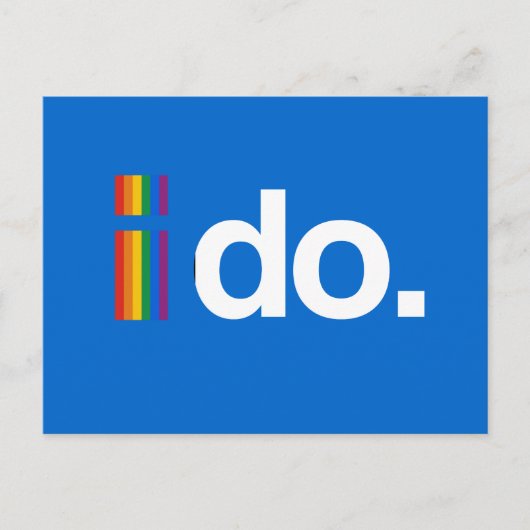 結婚したい.png ポストカード (正面)