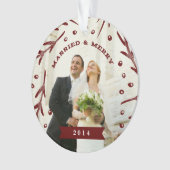 結婚したで及びメリーな休日のオーナメント オーナメント (正面)