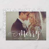 結婚したで及びメリーな休日の写真 シーズンカード (正面/裏面)