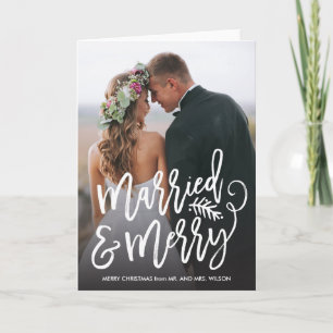 結婚したで、メリーな休日の写真 シーズンカード