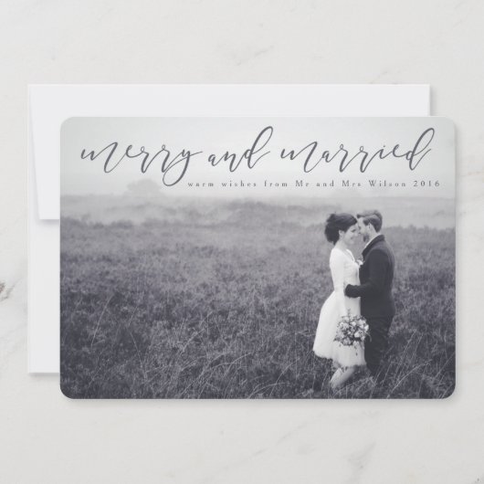 結婚したとメリー シーズンカード (正面)