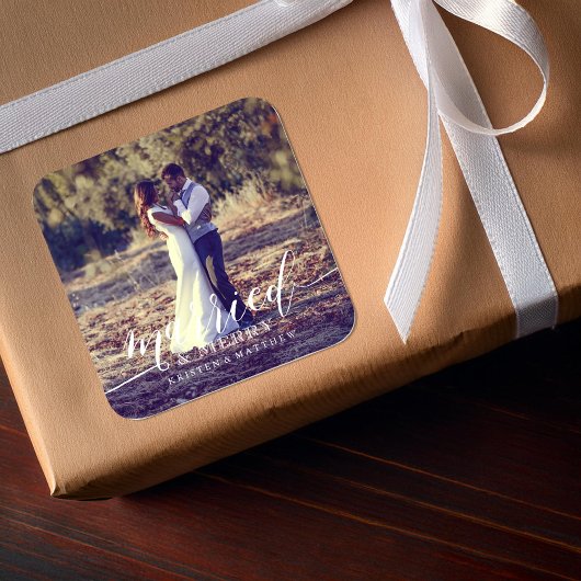 結婚したとメリー スクエアシール