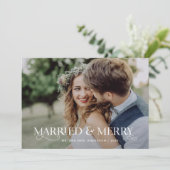 結婚したとメリー | ユニークスタイリッシュ文字 シーズンカード (スタンド正面)