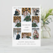 結婚したとメリー |写真数々の初めてのクリスマス シーズンカード (スタンド正面)