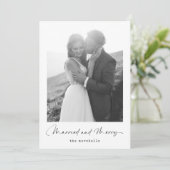 結婚したとメリー | 白黒写真 シーズンカード (スタンド正面)