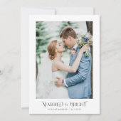 結婚したと明るい結婚休暇 カード (正面)