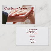 結婚したなカップル 名刺 (正面/裏面)