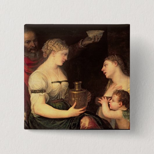 結婚したな生命のアレゴリー 缶バッジ (正面)