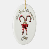 結婚したな第2クリスマスのオーナメント セラミックオーナメント (右)