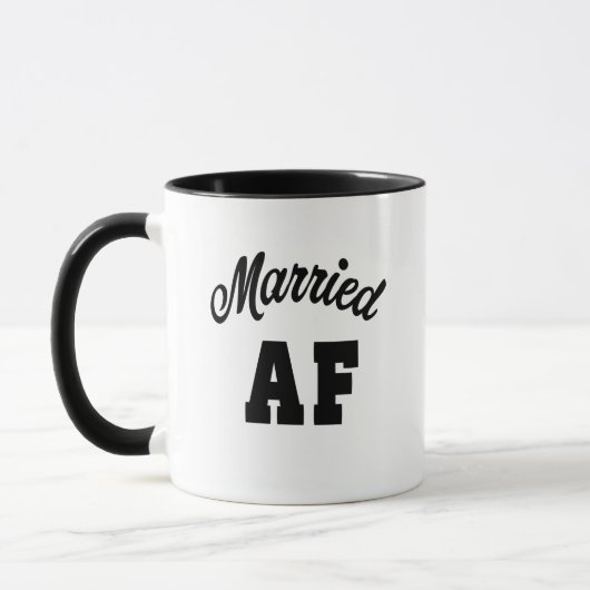 結婚したなAFのコーヒー・マグ マグカップ (左)