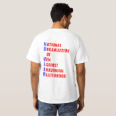 結婚したなMaam無し Tシャツ (裏面フル)