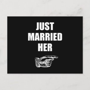 結婚したばかりの彼女 案内ポストカード