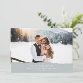 結婚したクリスマスの破裂した紙結婚の発表 (スタンド正面)
