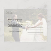 結婚したクリスマススクリプト休日7フォトコラージュ シーズンポストカード (裏面)