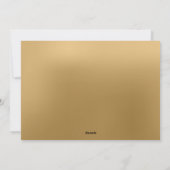 結婚したクリスマス写真ホリデーカード シーズンカード (裏面)