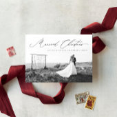 結婚したクリスマス書道の台本 シーズンカード