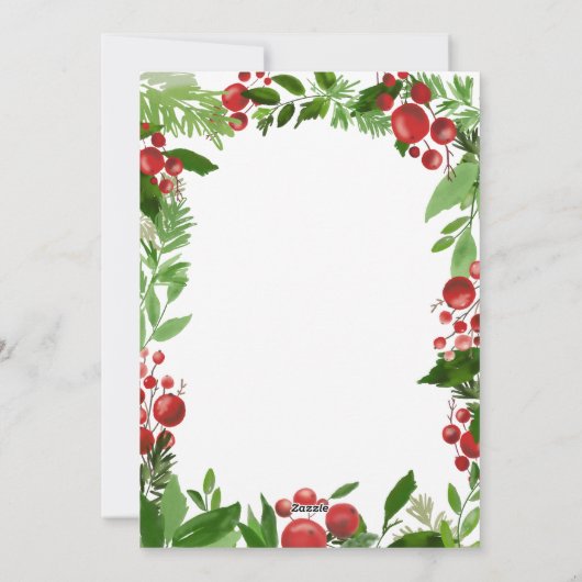 結婚したスモダン | 初めてのクリスマス写真 シーズンカード (裏面)