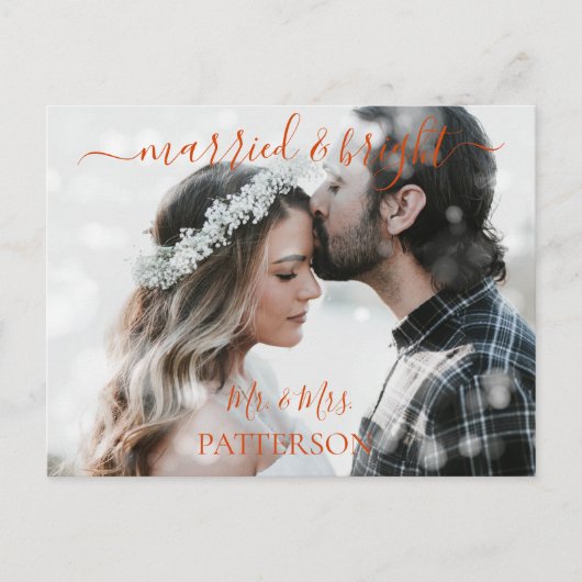 & 結婚したブライトクンデンスピジフィッシュシュネフォト シーズンポストカード (正面)