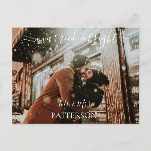 & 結婚したブライトクンデンスピジフィッシュフォト シーズンポストカード (正面)